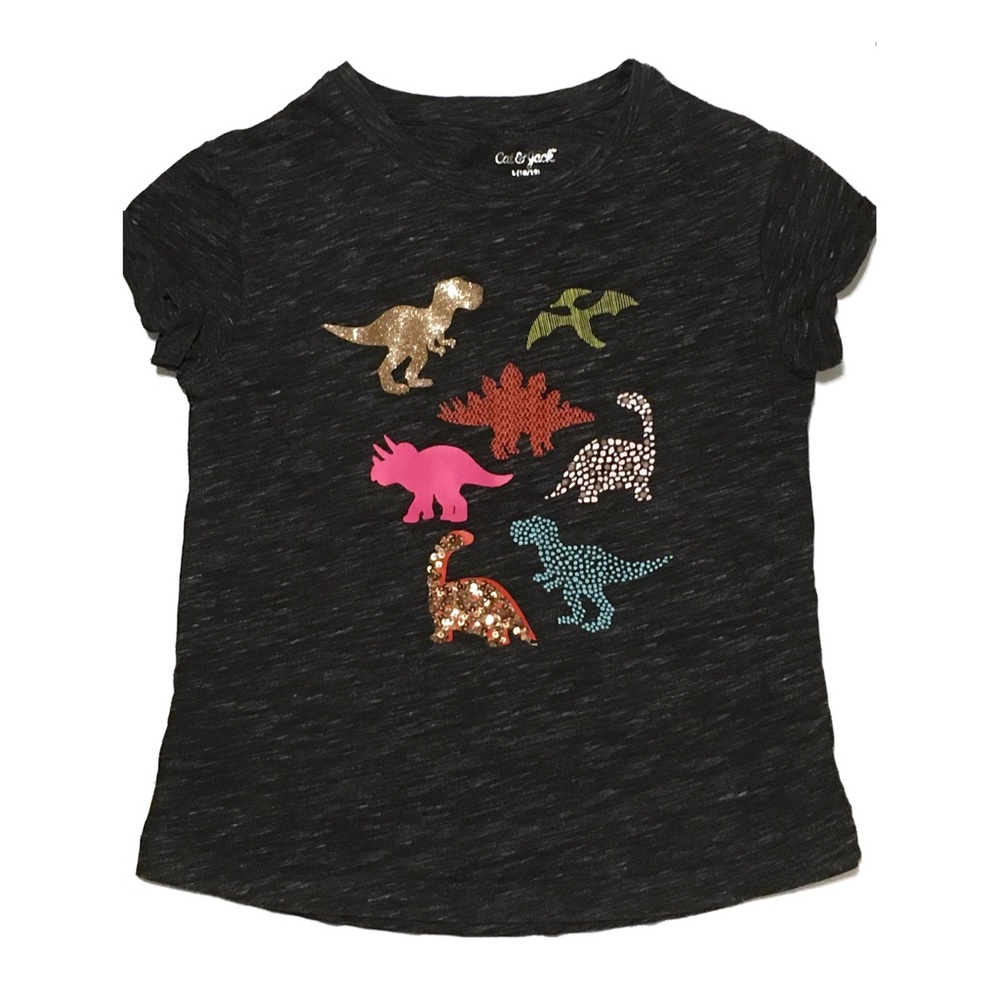Cat & Jack Girl’s Dinosaur Tee
